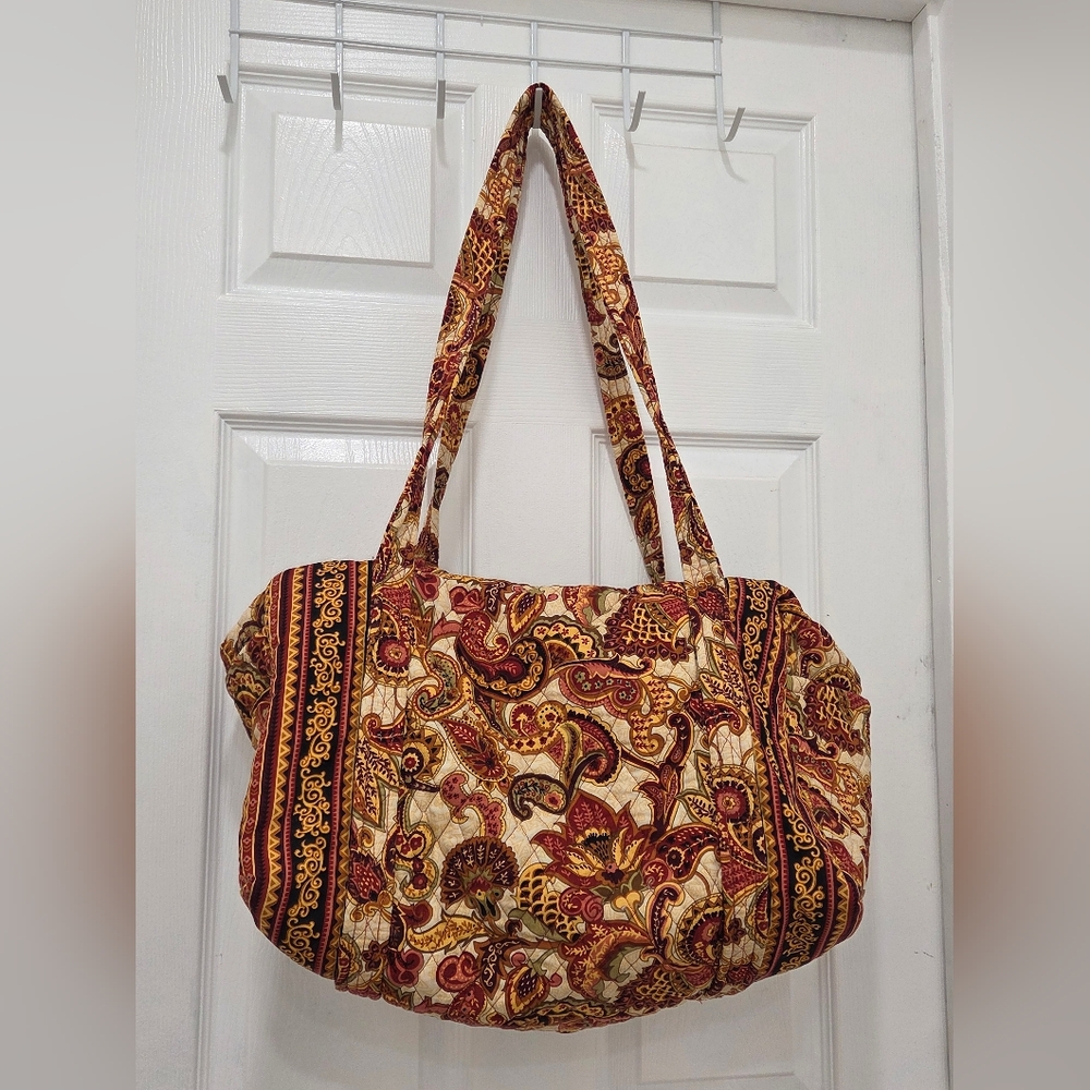 Paisley Patterned Tote Bag - Multicolor - Picture 3 of 11